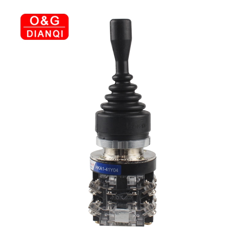Spring Return Switch 30mm Joystick Switch 4 Position Rocker Switch Slef locking Momentary Cross Wobble Stick Switch Controller