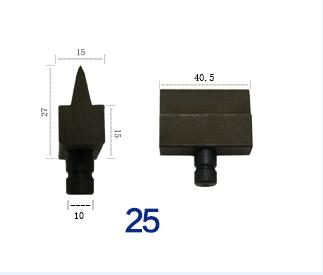 1pcs Hydraulic Cutter head SC-12 SC-16 SC-20 SC-22 SC-25 Hydraulic steel shear special head disconnection clamp blade: SC-25