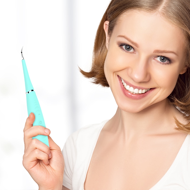 Tandstensfjerner renser tand pletter tandsten værktøj blege tænder tandsten fjern elektrisk ultralyd sonisk dental scaler tand
