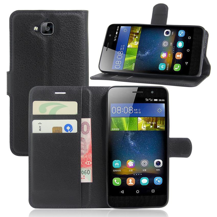 For Huawei Y6 Pro TIT-U02 TIT-L01 Case Leather Flip Back Cover For Huawei Y6 Pro Enjoy 5 Honor 4C Pro TIT U02 L01 Phone Cases