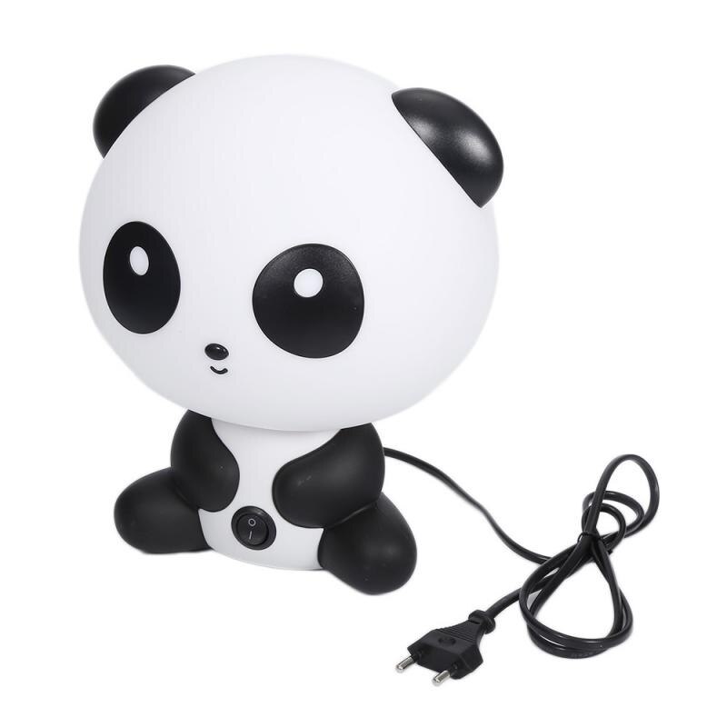 Sleeping LED Night Lamp Chrismas Battery Models Pretty Cute Panda Cartoon Animal Night Light Kids Bed Desk Table Lamp Night