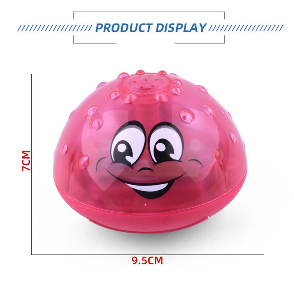 Lovely LED Flashing Bath Toys Ball Water Squirting Sprinkler Baby Bath Shower Kids Toys