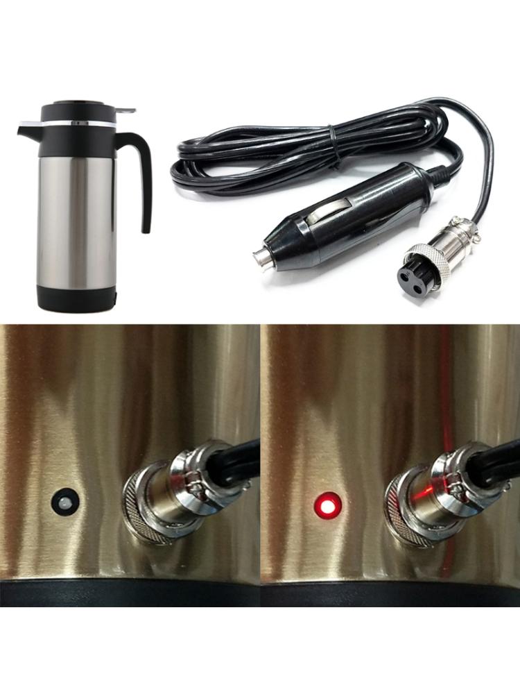 1/2M Length 180W Cigar Plug 12V 5A DC Power Cable Cord for Car electric kettle. U1JE