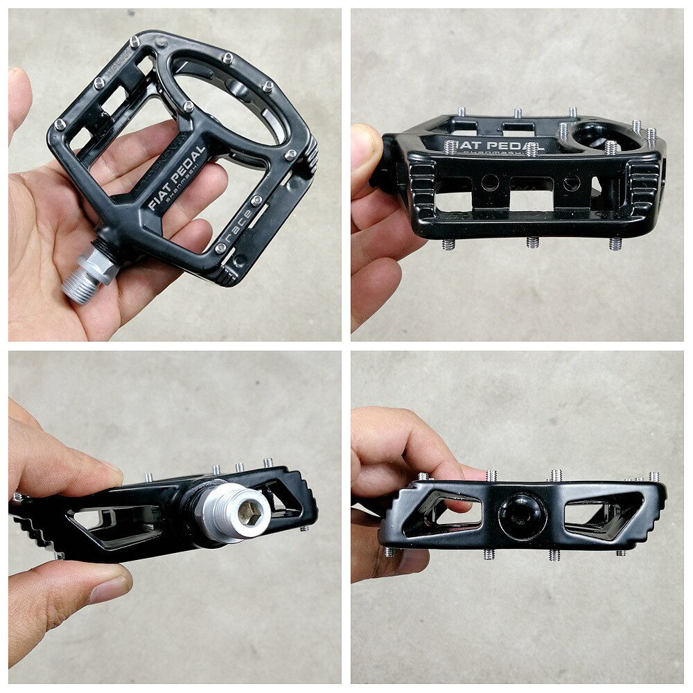 Pedales ultraligeros de aleación de magnesio para bicicleta de carretera, Pedal de rodamiento para ciclismo de montaña, Pie Grande, accesorios