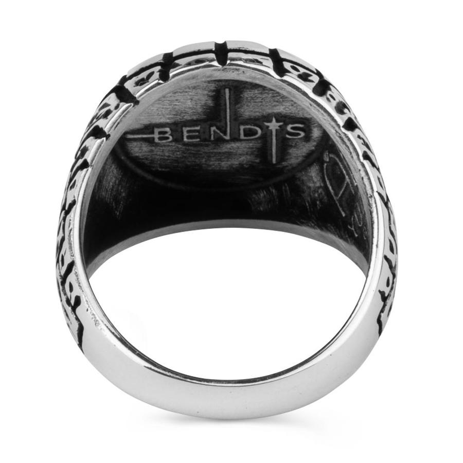 Sterling Silver Men Cukur Sequence Ring Yamac Kocovali Ring Çukur Sequence Ring Yamaç Koçovali Ring Silver Made In Turkey