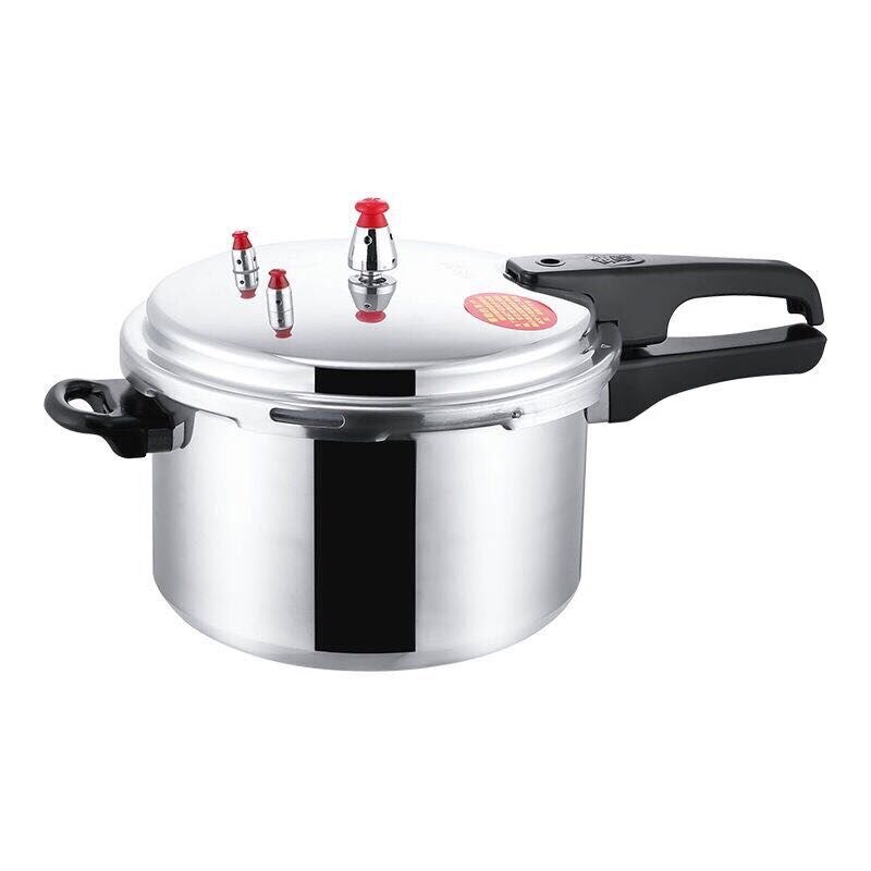 Pressure Cooker 3L Pressure Cooker Household Kitchen Aluminum Alloy Utensils Pressure Cooker Beans Meats Vegetables Soups: 18cm 3LGas use