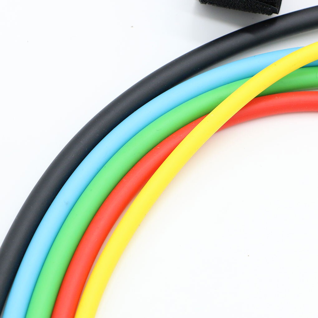 Resistance Bands Set Expander Yoga Exercise Fitness Rubber Tubes Band Stretch Training Home Gyms Workout Elastic Pull Rope