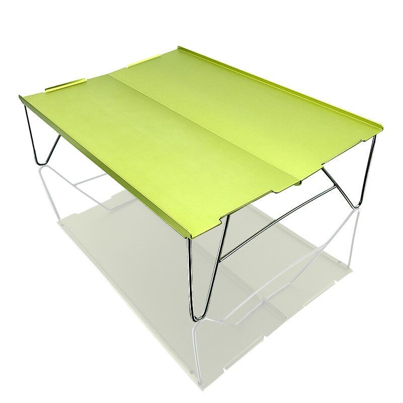 Foldebord camping mini bord folde aluminiumslegering kompakt letvægts mobilbord: 01