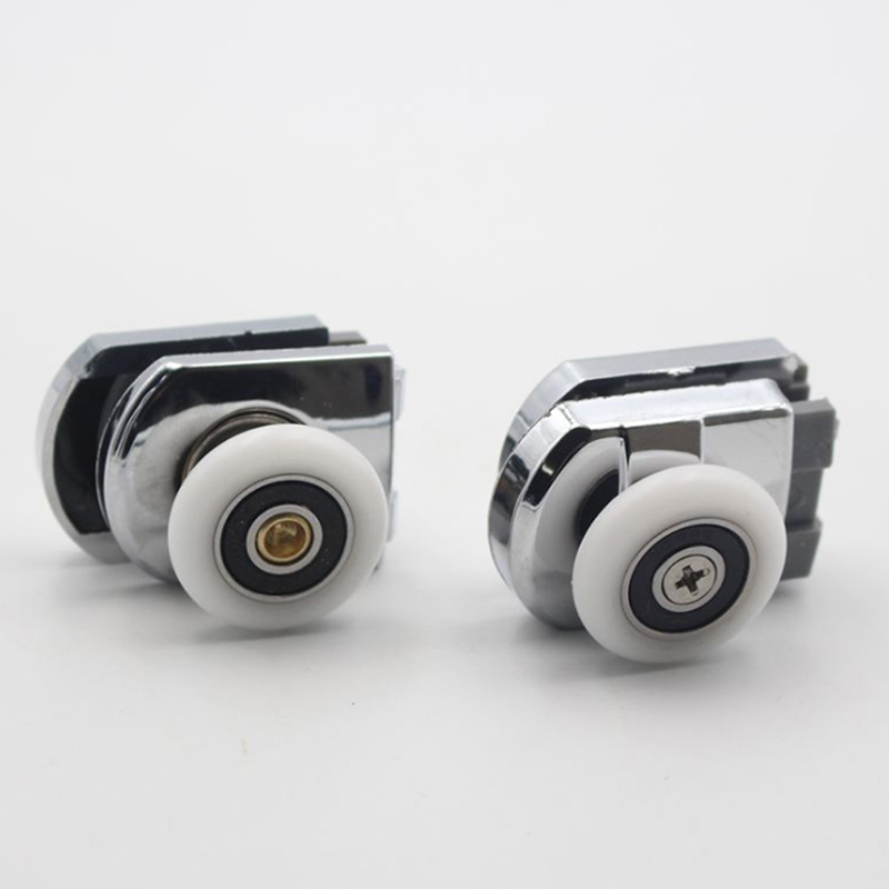 Badezimmer Tür Rollen Hause Pulley Räder Glas Schiebe Aluminium Tür Pulley Dusche Zimmer Kabine Ersatz Türen Zubehör