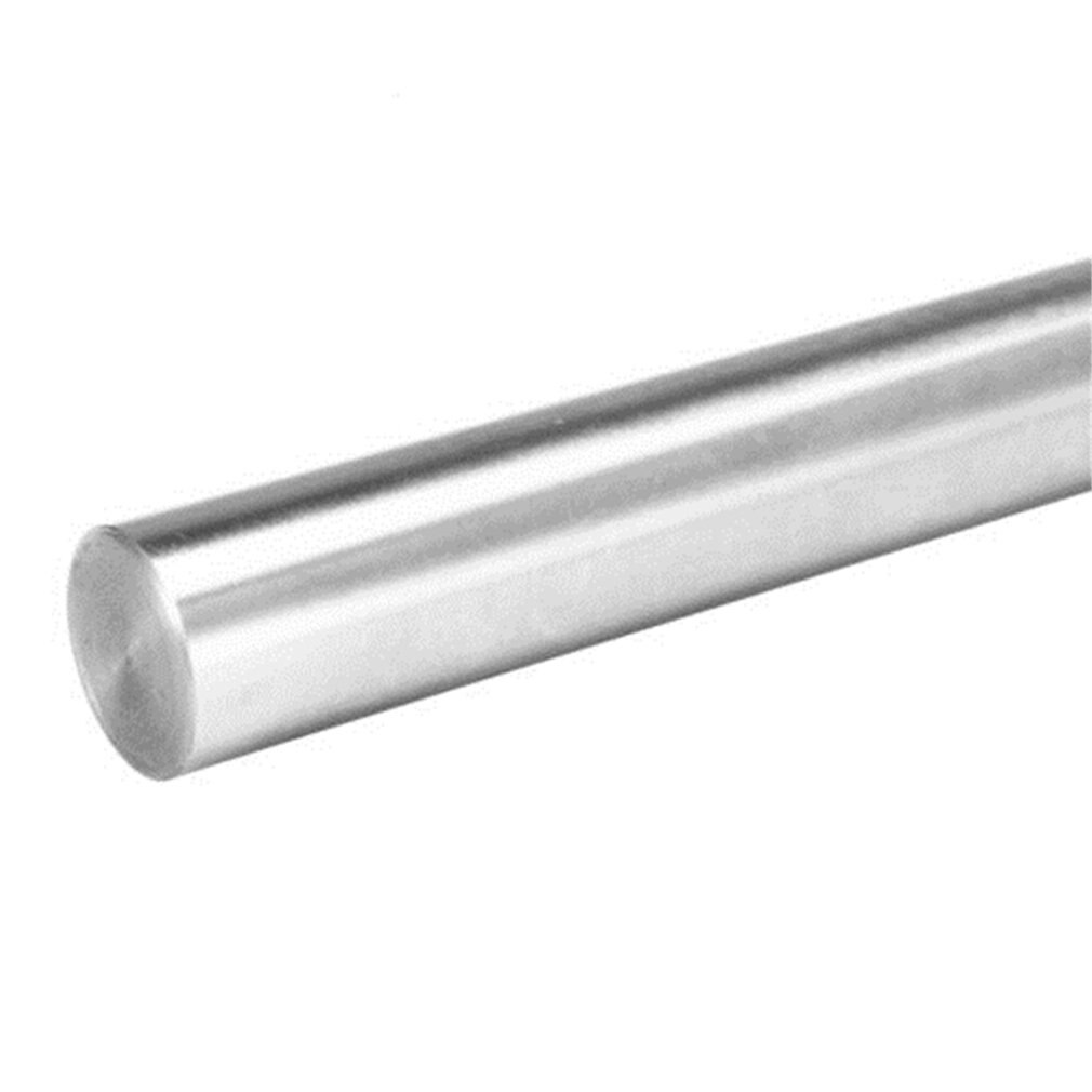 300mm/500mm CNC 3D Chrome Printer Shaft Smooth Steel Bar Hardened Linear Rail Axis Chrome Linear Motion Bar 8/10/12mm