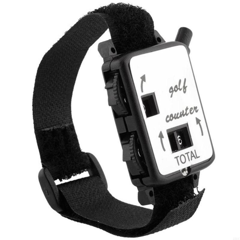 Golfs Score Counter Manual Dials Golfs Strokes Counter Watch with Reset Golfs Count Scorer Scoring Keepers Enduring