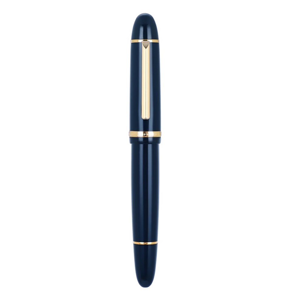 Jinhao X159 #8 Extra Fine / Fine / Medium Nib Fountain Pen, Black Acrylic Big Size Writing Pen: Burgundy / M