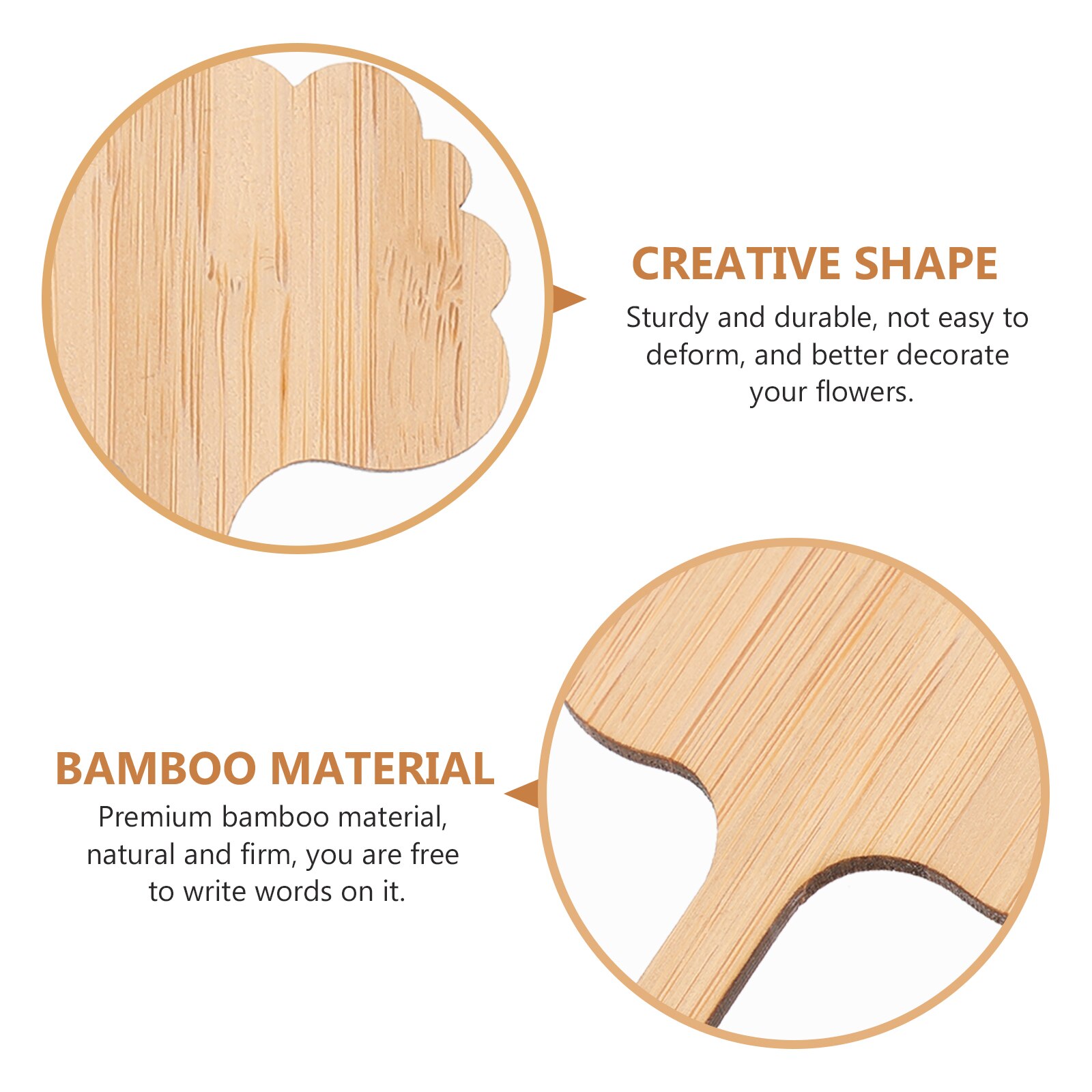 1 Set Van Bamboe Plant Labels Plant Naam Tags Tuinieren Levert Plant Onderscheiden Labels