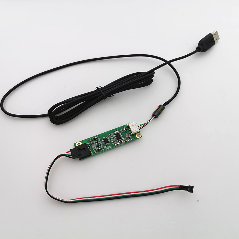 4 wire Resistive USB touch screen panel controller/touch panel controller: Silver
