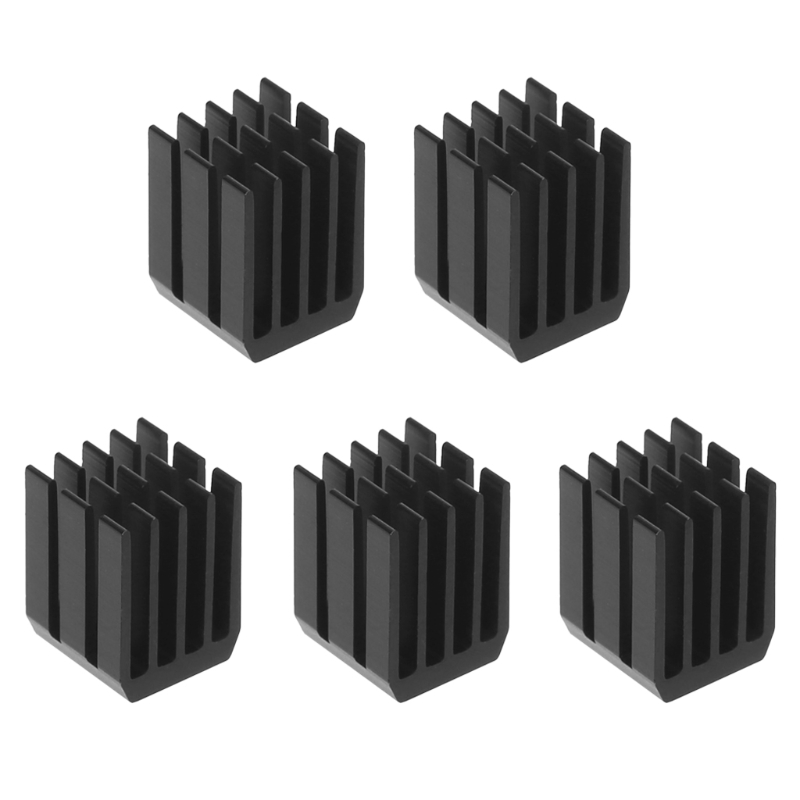 5 stks/set 9x9x12mm Aluminium Koeling Koellichaam Chip Ram-radiator Heatsink Cooler