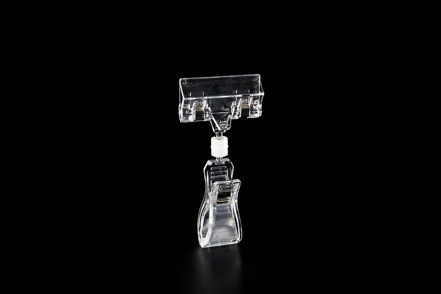 Pop Rotatie Clear Prijskaartje Houder Met Draaibare Clip: B6