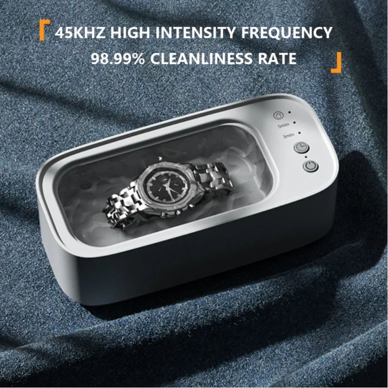Xiaomi-limpiamiento ultrasónico de gafas, máquina limpiadora de joyas con ultrasonido de 45khz, sincronización limpia ultrasónica de alta frecuencia para joyería