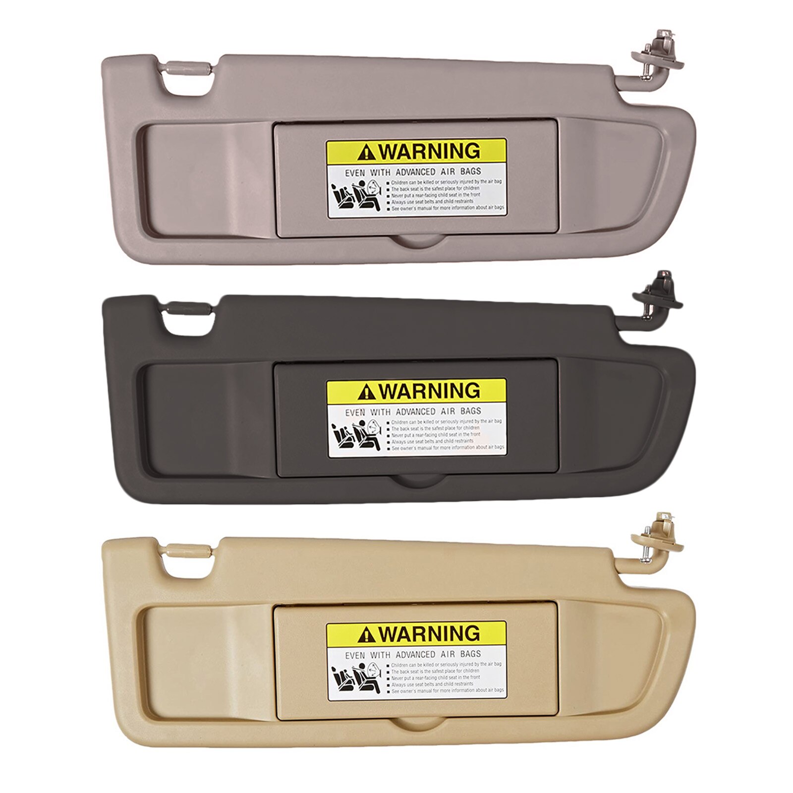 Osłona przeciwsłoneczna prawego pasażera strona boczna osłona przeciwsłoneczna dla Honda obywatelski 2006 -2011 83230-SNA-A01ZA