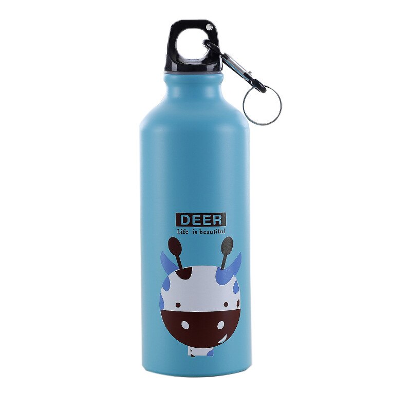 Kids Travel Water Bottle Cute Cartoons Animal Pattern Bottle Cup School Office Bottle Outdoor Sport Hiking Climping Drinking Cup