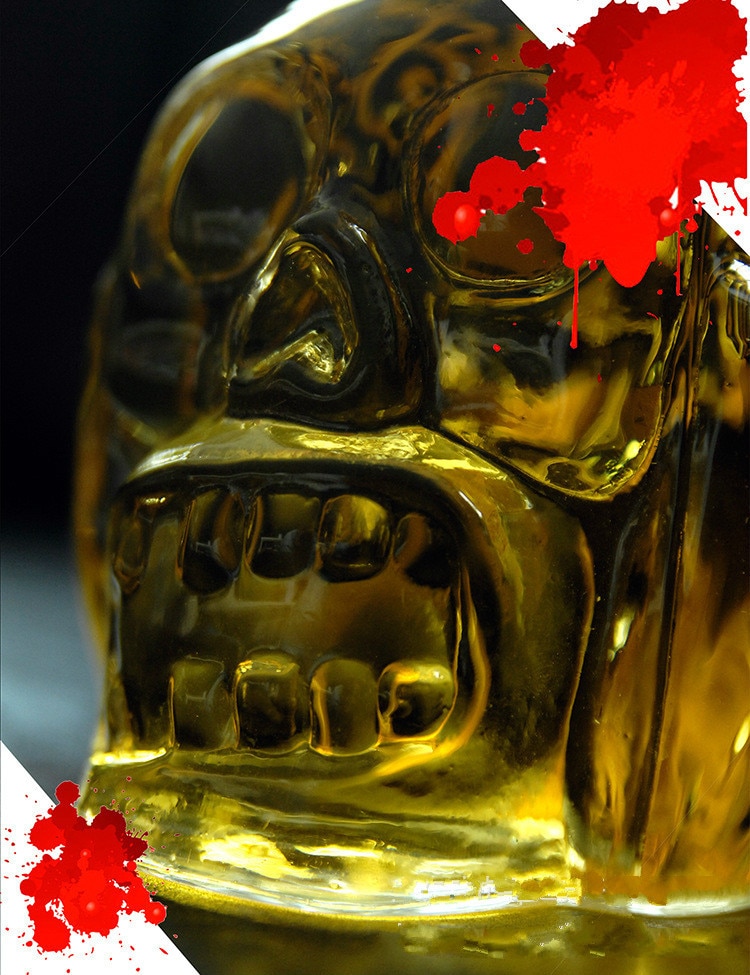 Décanteur de vin en verre de 650ML | Carafe à décantation créative pour vin, whisky, bière Cocktail Bar Kitche meilleur