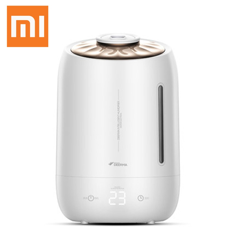 Upgraded Deerma Air Humidifier Xiaomi smart touch-sensitive screen Timing Silent Household 5L Large Capacity F600 Essential oil