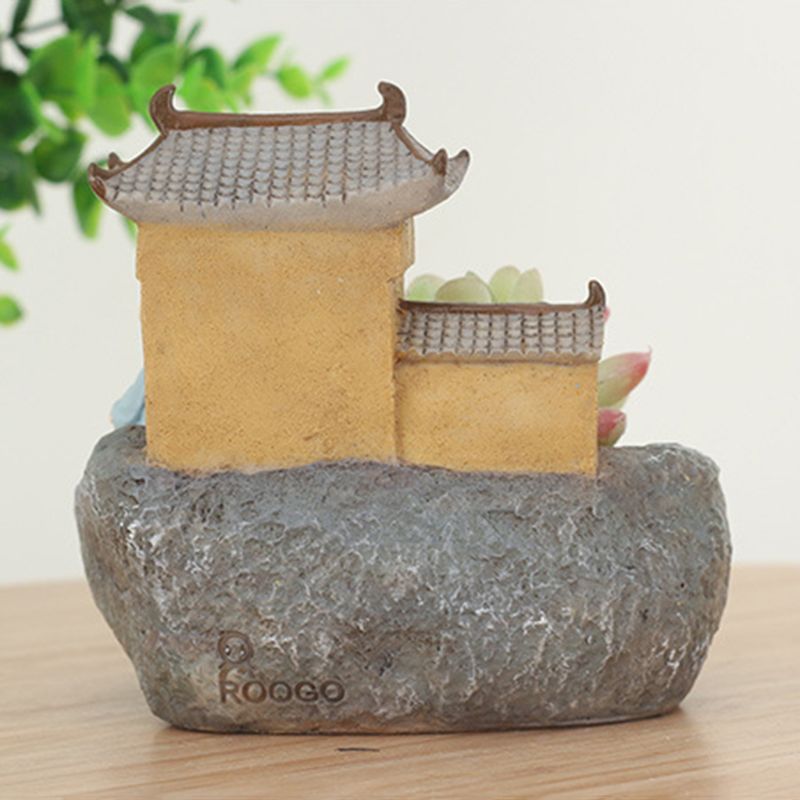 Pastorale Creatieve Cartoon Weinig Monnik Bloempot Decoratie