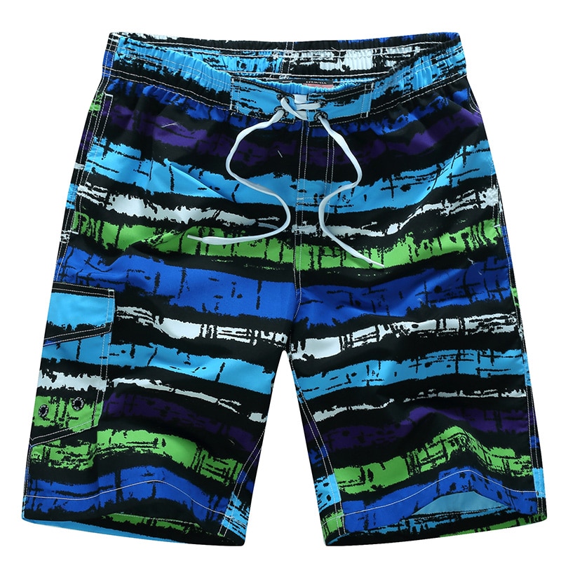 Printed Men Swimming Trunks Quick-dry Male BoardShorts Beach Shorts Plus Size 6XL 1522