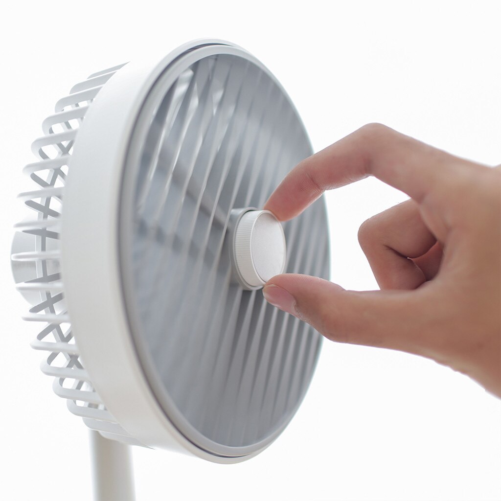 Protable Colorful Smart Home Portable Multi-function Mini Desktop Fan USB Mini Electric Fan Table Fan 4-Speed Wind Adjustable