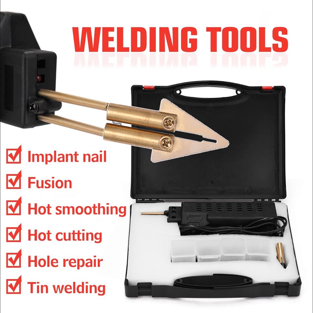 Welding Machine Garage Tools Staplers Machine Staple Repairing Machine Stapler Welding Car Tools: Silver