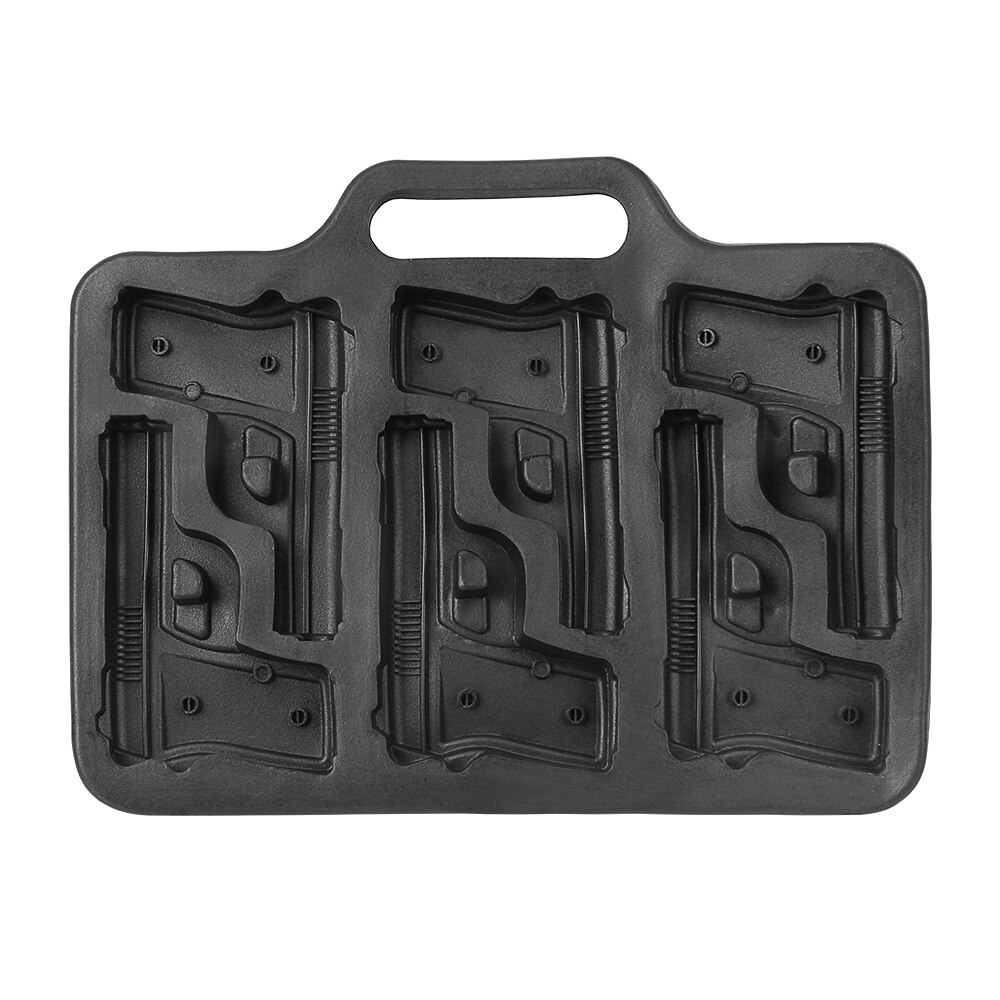 Ice Cube Maker War Gun Bullet Shape Ice Cube Tray DIY Ice Cream Maker Ice Cube Mold Kitchen Bar Party Drinking Accessories
