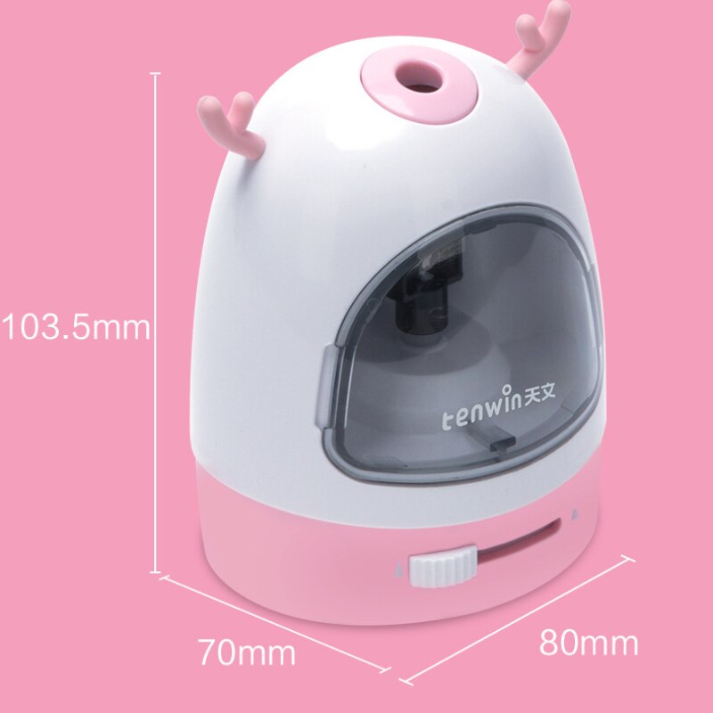 Electric Sharpener Automatic Electronic Pencil Sharpener for Kids Stationery Art School Supplies Office Desktop Children