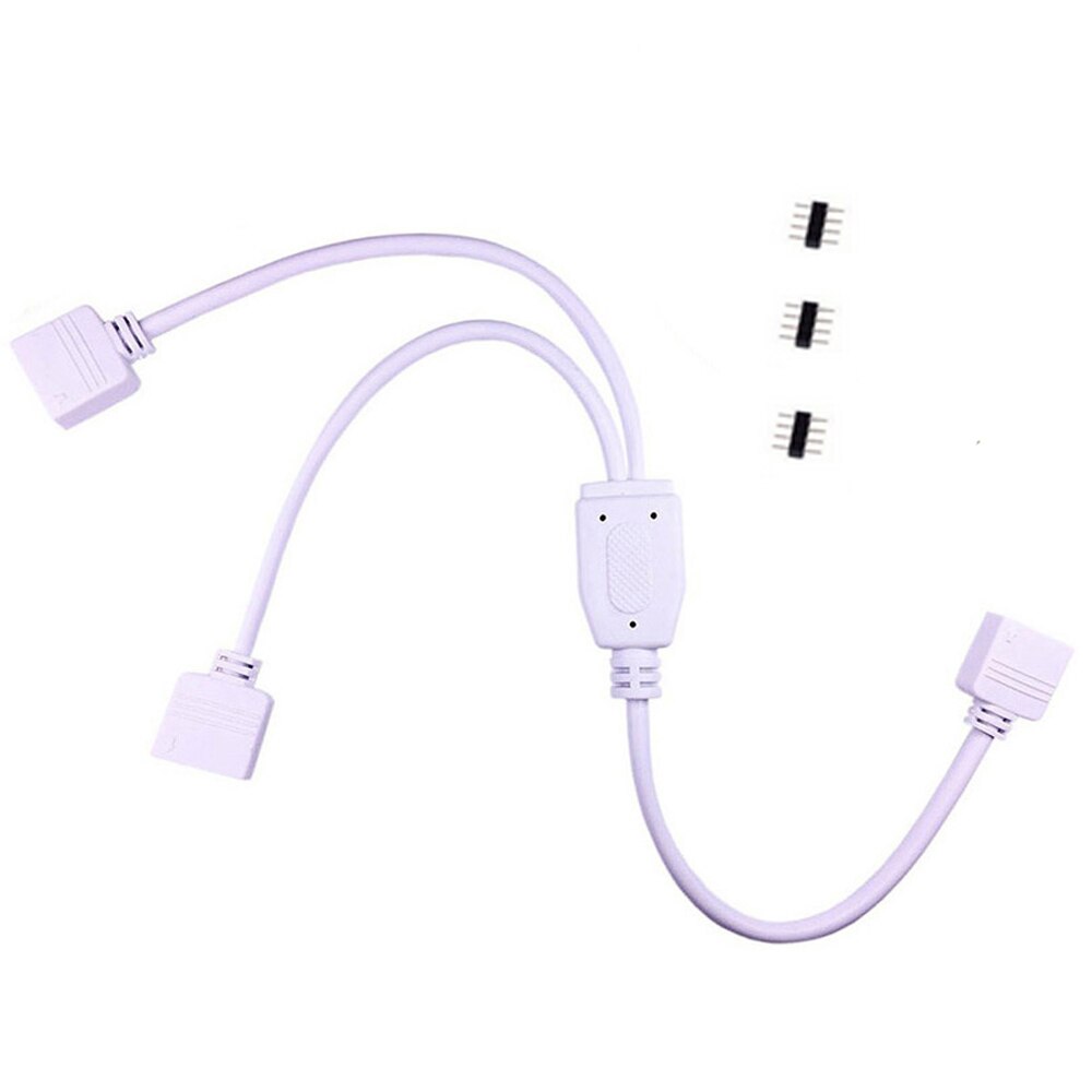 10M 5M RGB LED Strip Music Sound Sync 300 LEDs Color Changing SMD 2835 LED Strip Light Music IR Remote DC12V Power Adapter: 1to2 Splitter Cable