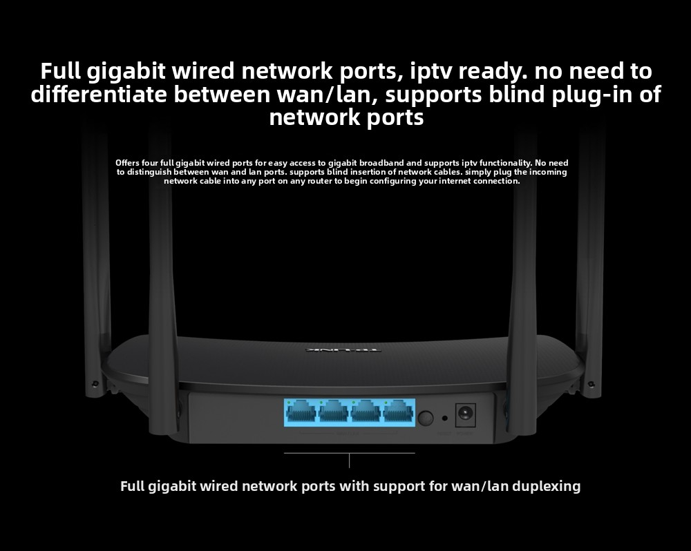 Tp-link wifi-router 5g wi -fi 6 draadloos tl-xdr 1520 mesh  ax1500 dual-band gigabit ofdma internetzorg voor kinderen chinese versie