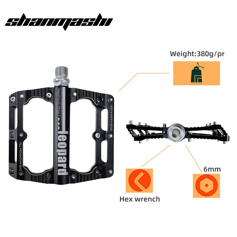 SMS pedały rowerowe platforma kompozytowa ze stopu aluminium duża szeroka wygoda uszczelnione łożysko antypoślizgowe pedały rowerowe MTB Droga rower