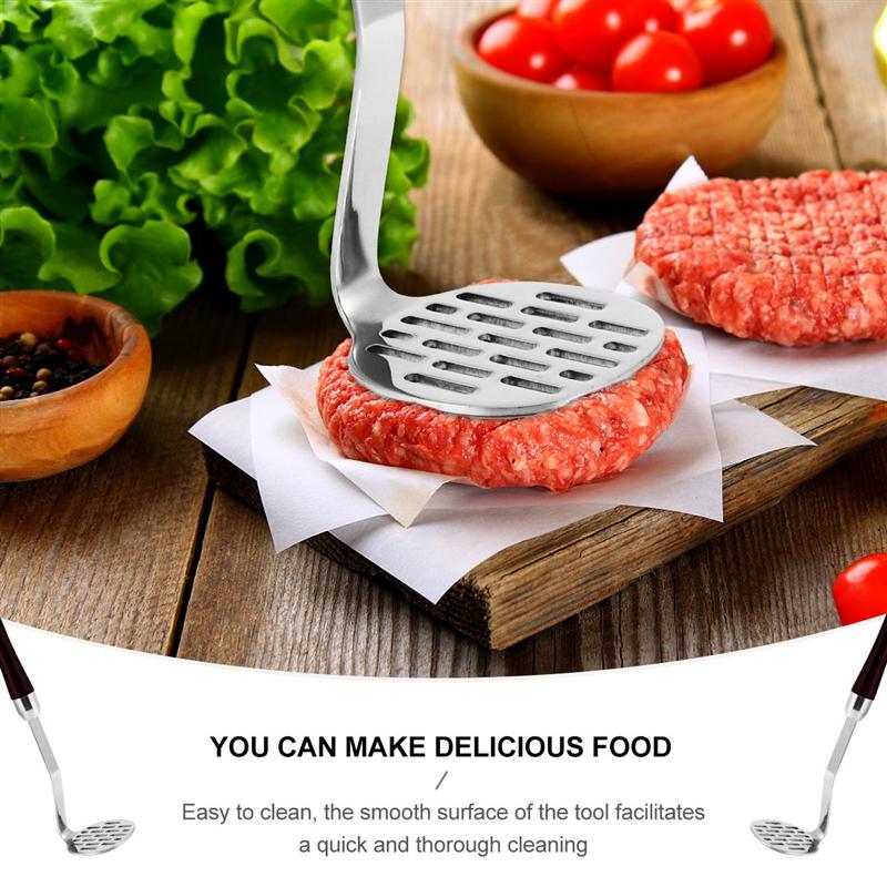 Edelstahl Fleisch Kuchen Presser Küche Gerät
