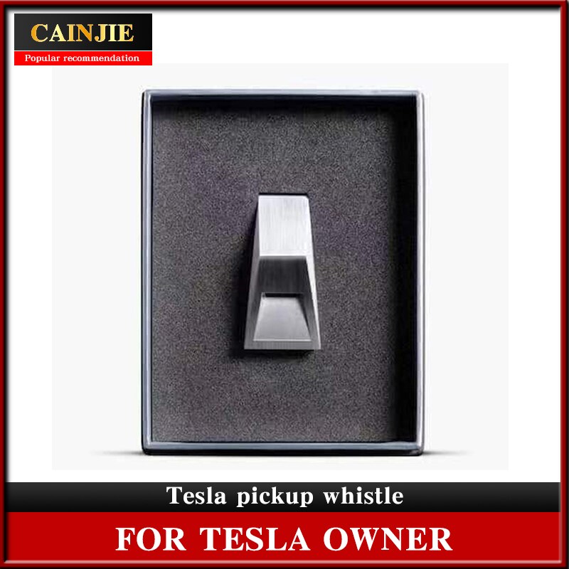 NewTesla – sifflet de style de camion, sifflet réseau, produits métalliques en acier inoxydable, accessoires pour Tesla Model 3 X Y S, 2022