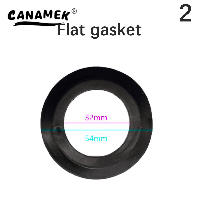 5pcs Rubber Seal Washer Gasket For Franke Basket Strainer Plug For 78 79 80 82 83mm Sink Drainer Gasket: Black Nickel