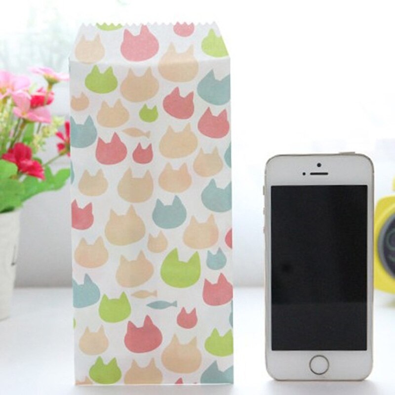 5pcs Cat Envelope School Office Students Cute Envelope Envelope Good Paper DIY Tool Greating Card Cover