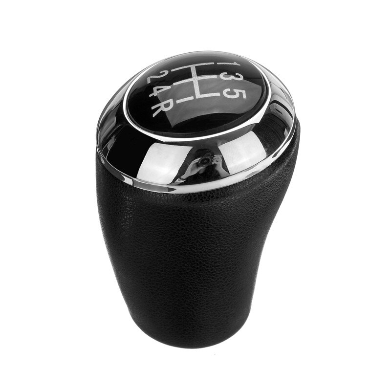 MT Leather Gear Shift Knob for Mazda MX-5 CX-7 Vites Topuzu Coche GearShift Shifter Lever Stick Pen Arm for Mazda 3 5 6 Series: 5-Speed