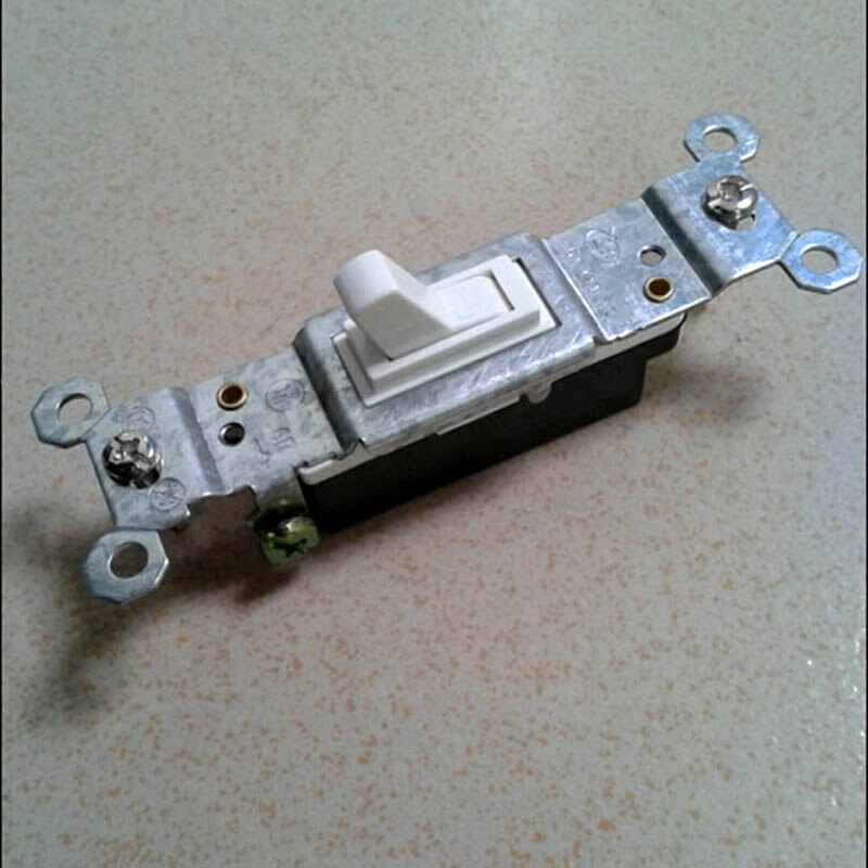 1-Bit Amerikaanse Standaard Pull-Out Schakelaar Panel 15A Amerikaanse Retro Schakelaar 120 Ul Muur Schakelaar Automobiel Schakelaar