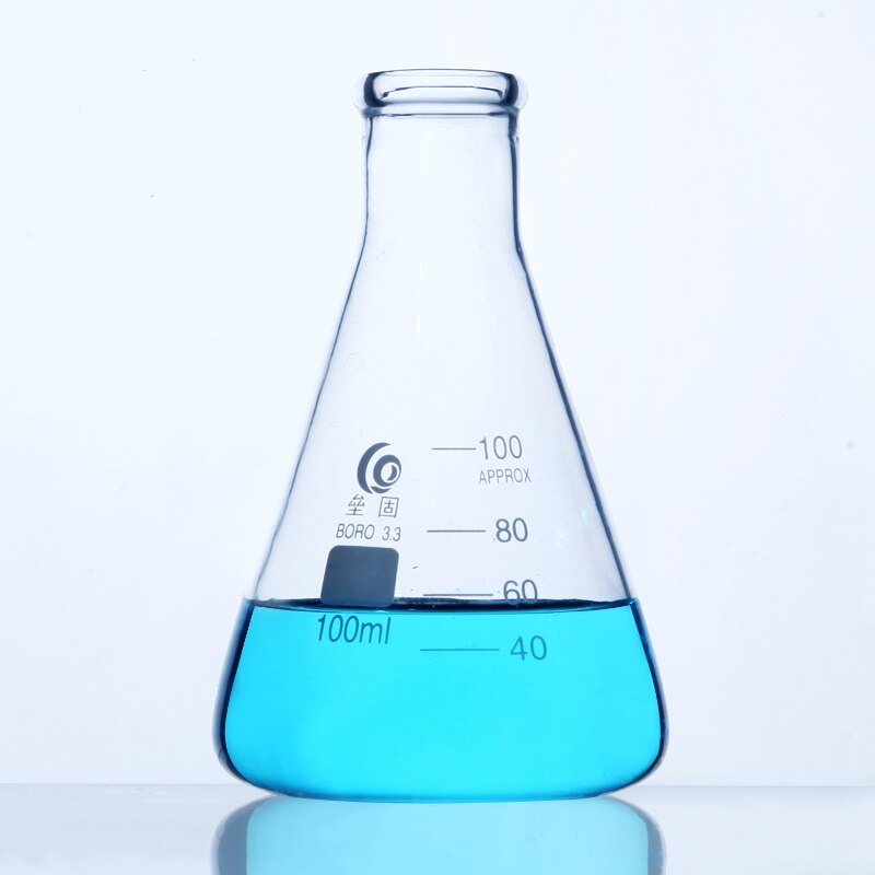 2 pieces/pack Thickened Glass Conical Flask Lab Bo... – Vicedeal
