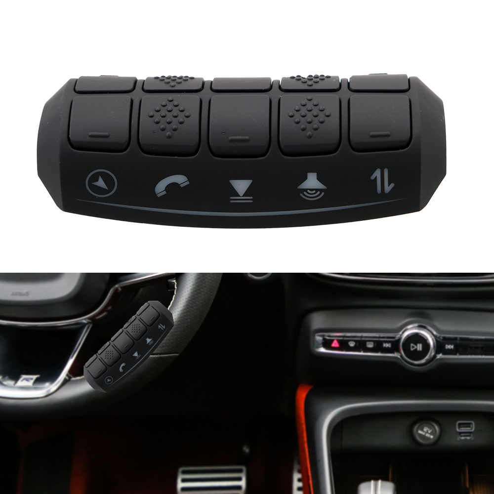 Retroilluminazione LCD universale Controller Wireless telecomandi per auto pulsante volante multifunzione autoradio lettore GPS DVD