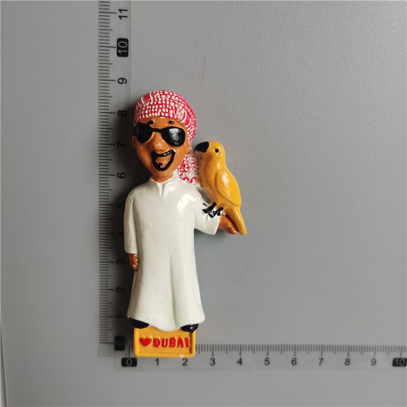 Dubai Toeristische Souvenirs Koelkast Magneten Khalifa-toren Saudi Arabië Koelkast Herdenkingsmunt Magneet Stickers Home Decoratie: Dubai 7