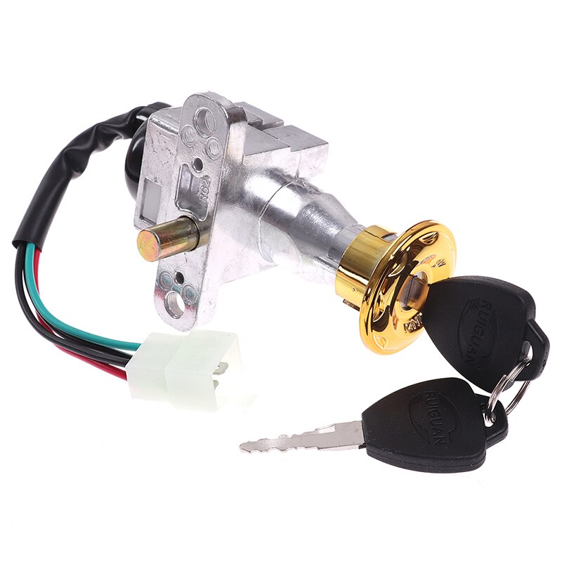 Hoge Prestaties Universele Batterij Mini Slot Met 2 Sleutels Voor Motorfiets Elektrische Fiets Scooter E-Bike Elektrische Lock