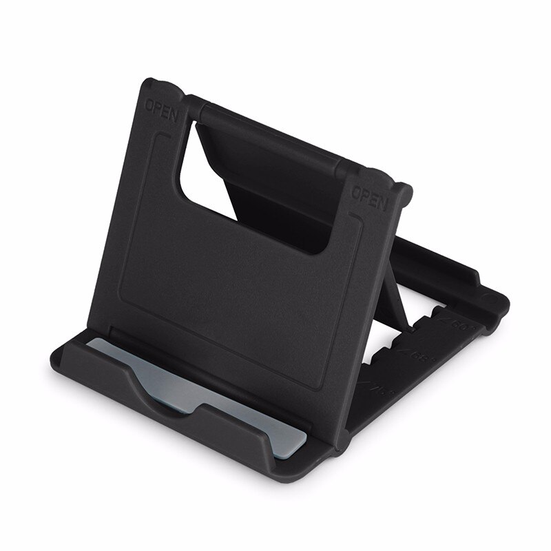 Telefonhållare surfplatta bordsställ hållare mobiltelefonfäste universal justerbar hopfällbar halkfri för smartphone /5-10 tums bord
