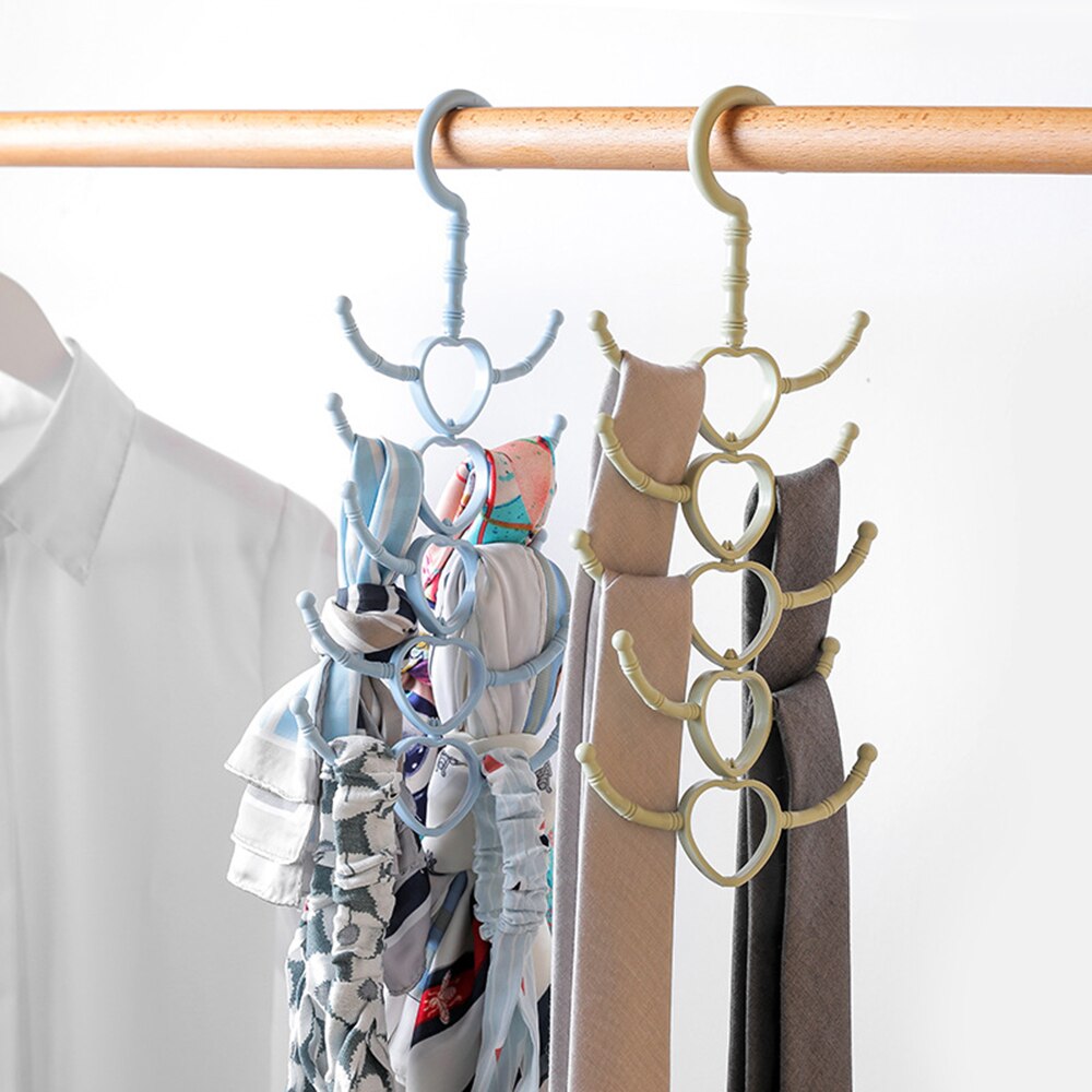 Draaibare 10-Klauw Closet Organizer Staaf Hanger Handtas Opslag Purse Opknoping Rack Houder Haak Tas Kleding Hanger