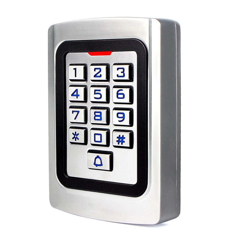 Gate opener door lock Outdoor Access Control Keypad EM reader RFID Wiegand 26 with 180KG magnetic lock