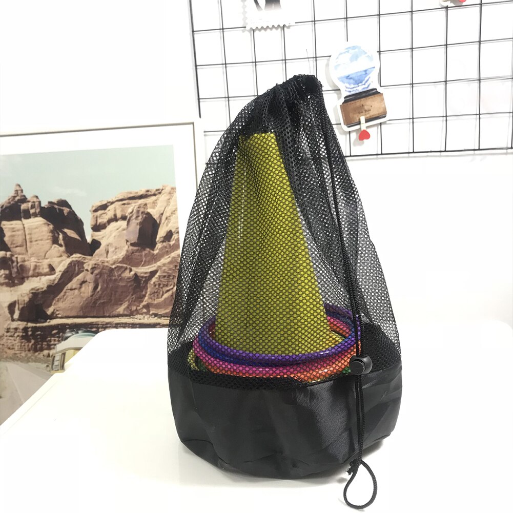 Sports Agility Practice Parent Child Party Toss Ring Set Sensory Training Kids Interactive Throwing Buckets Outdoor Playing Game