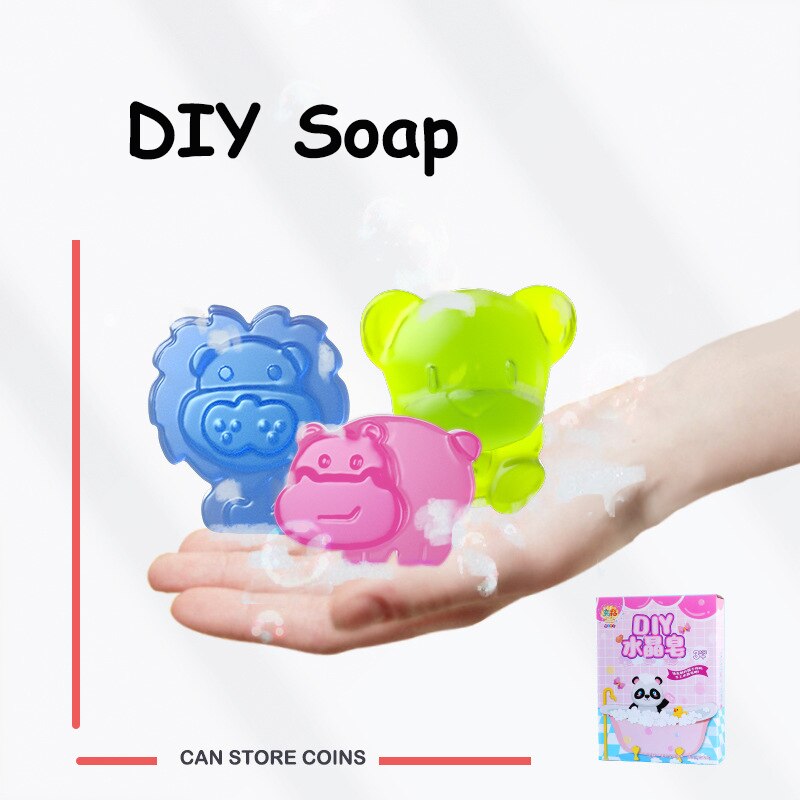 Children's Handmade Soap DIY Handmade Material Bag Set Crystal Soap Soap Making Supplies Diy Melt In Pour Soap