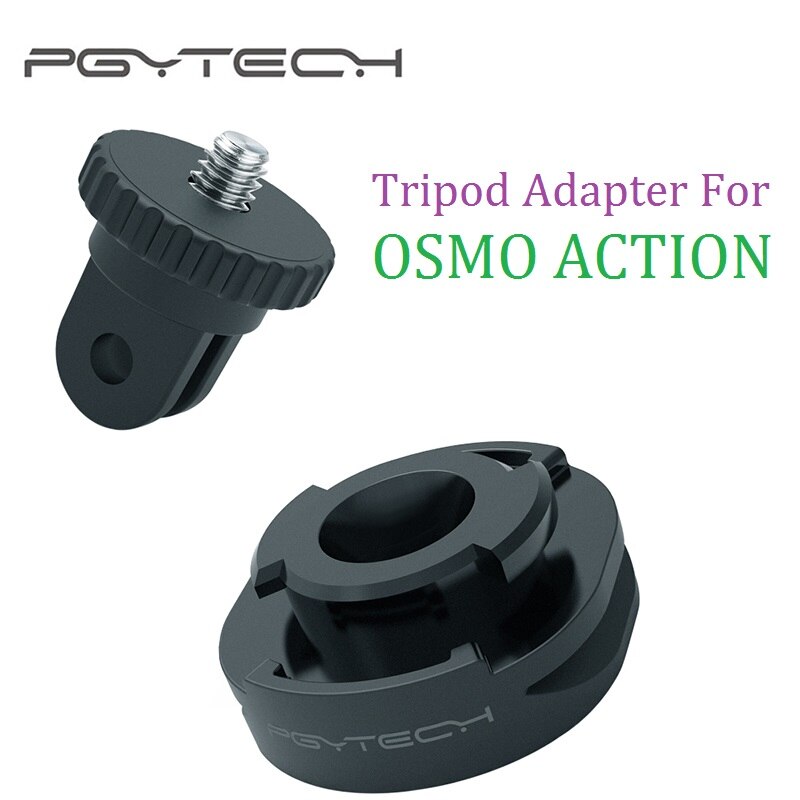 Pgytech Osmo Action Statief Adapter Met 1/4 Schroef Voor Dji Osmo Actie Voor Gopro Sport Camera Accessoires In Voorraad Originele